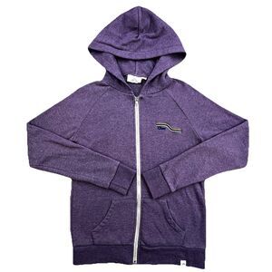 Landway Hoodie Women S Purple Full Zip Sweatshirt Hooded Ober Ski Logo Soft